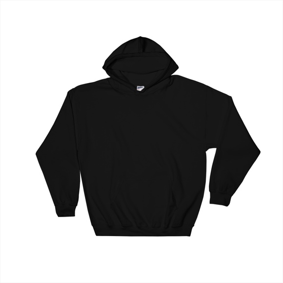 Other - New Men Black Hooded Sweatshirt
